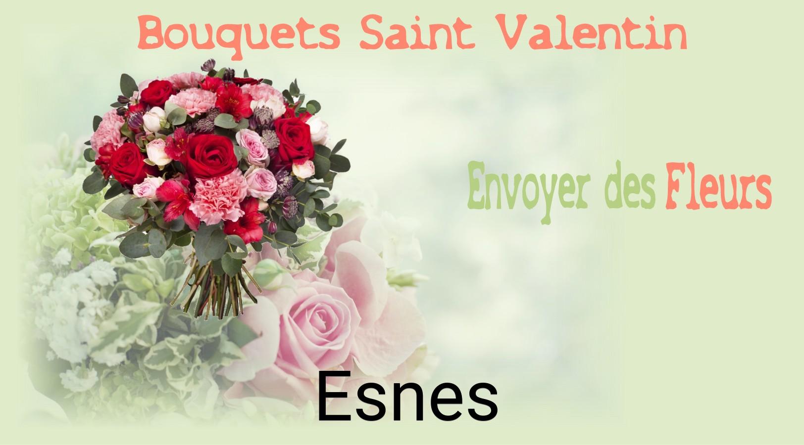 Roses de Saint-Valentin livrées à Esnes